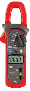 Uni-T UT204A DC AC 28mm Stromzangenmultimeter mit Temperaturmessfunktion Uni-T UT204A Stromzangen-Multimeter Digital Clamp Multimeter